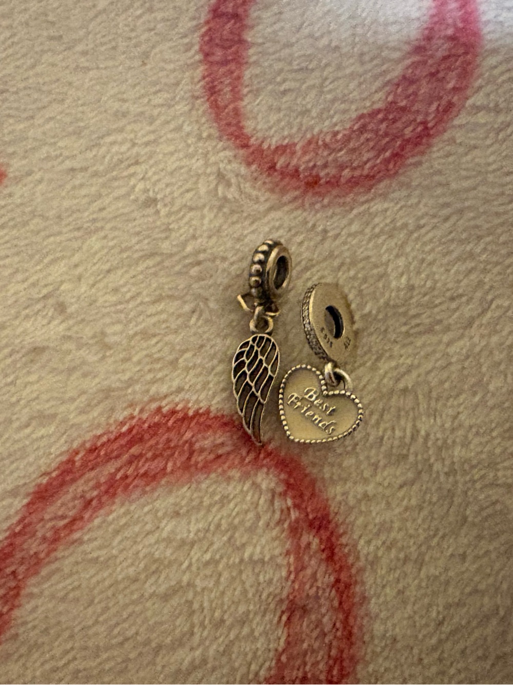 Two Pandora Charms